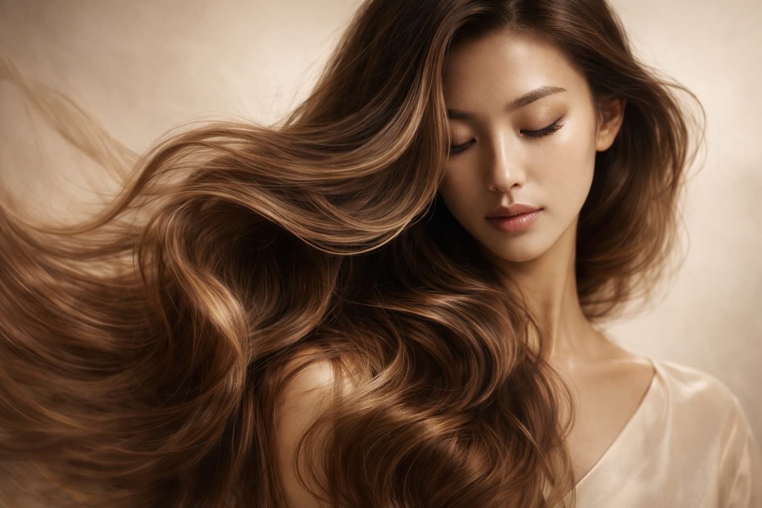 준오헤어 포스코사거리점 브랜드 무드를 표현한 헤어 아트 비주얼