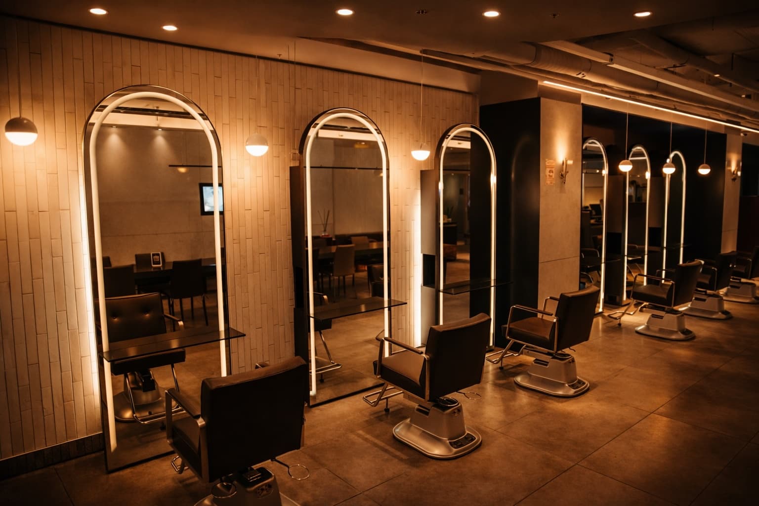 JUNO HAIR ポスコ交差点店 スタイリング空間