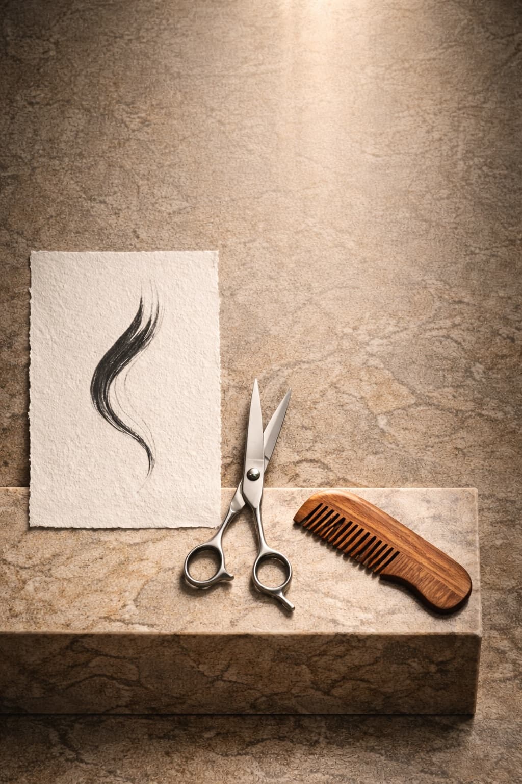 Artistic portrait capturing the premium hair and makeup aesthetic of JUNO HAIR Posco Intersection